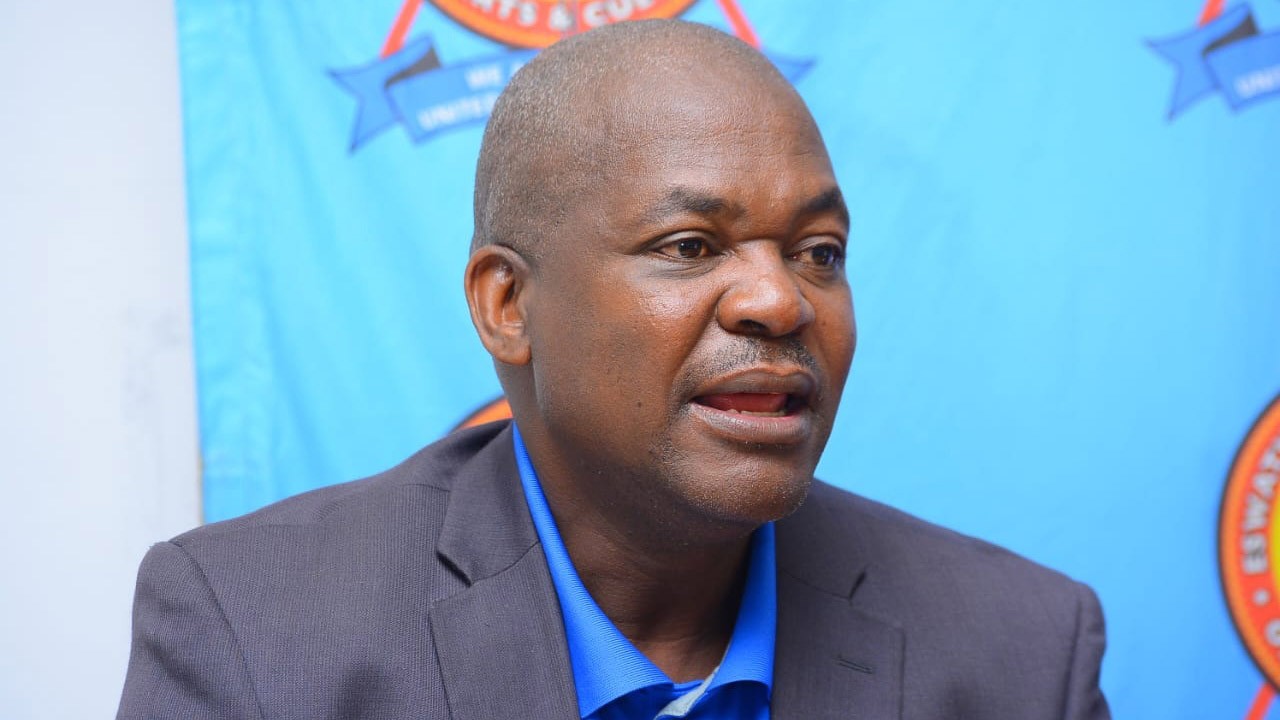 The ENCAC CEO Stanley Dlamini. 